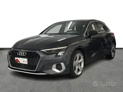 Usata Audi A3 Advanced 116 CV (85 kW) 2023 Grigio Berlina