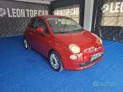 Usata Fiat 500 Sport 69 CV (50 kW) 2009 Rosso Cabrio