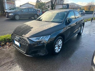Usata Audi A3 Advanced 149 CV (109 kW) 2021 Nero Berlina