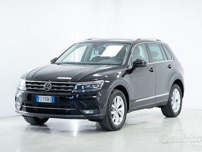 Usata VW Tiguan Advance 190 CV (139 kW) 2019 Nero SUV