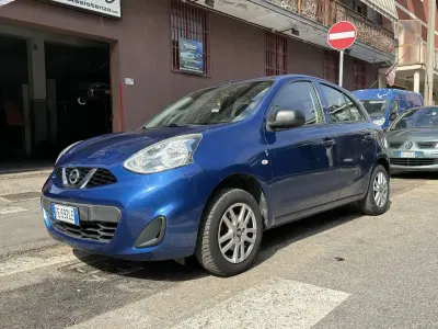 Usata Nissan Micra Acenta 80 CV (58 kW) 2016 Blu/azzurro Utilitaria