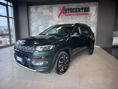 Usata Jeep Compass Limited 131 CV (96 kW) 2021 Verde SUV