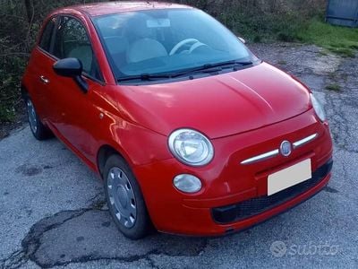 Usata Fiat 500 Pop 70 CV (51 kW) 2008 Rosso Utilitaria