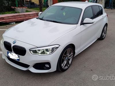 Usata BMW 118 M Sport 150 CV (110 kW) 2015 Bianco Utilitaria
