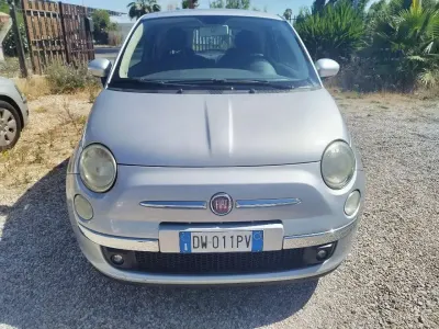 Usata Fiat 500 69 CV (50 kW) 2009 Argento Cabrio