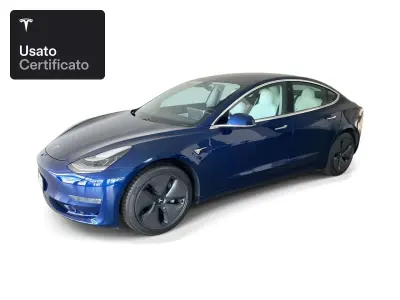 Usata Tesla Model 3 Long Range AWD 324 kW (441 CV) 2020 Deep blue metallic Berlina