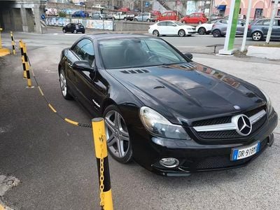 Usata Mercedes SL350 Chrome 315 CV (231 kW) 2008 Nero Cabrio