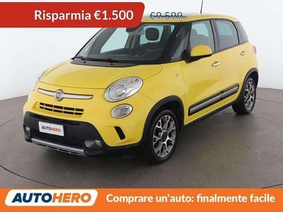Usata Fiat 500L Trekking 120 CV (88 kW) 2015 Giallo Monovolume