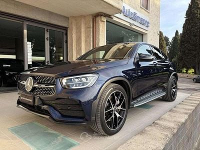Usata Mercedes GLC450 Premium 194 CV (142 kW) 2022 Blu Coupé