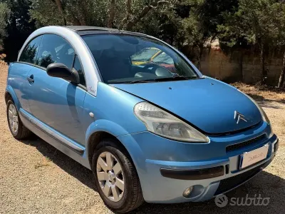 Usata Citroën C3 Pluriel 73 CV (53 kW) 2004 Bluazzurro Cabrio