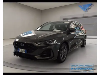 Brugt Ford Focus ST-Line 125 HK (91 kW) 2022 Grå Sedan