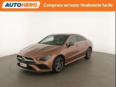 Usata Mercedes CLA250e Premium 160 CV (117 kW) 2022 Oro Coupé