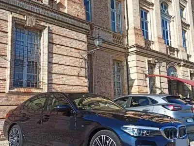 Usata BMW 520 Efficient Dynamics 190 CV (139 kW) 2019 Blu Berlina
