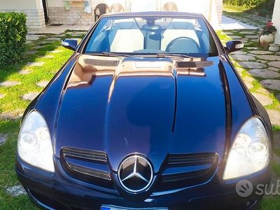 Usata Mercedes SLK200 2006 Blu Cabrio