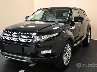 Usata Land Rover Range Rover evoque 150 CV (110 kW) 2012 Nero SUV