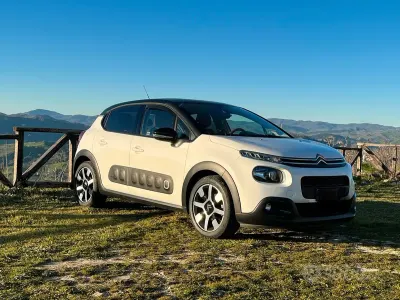 Usata Citroën C3 Shine 99 CV (72 kW) 2017 Bianco Utilitaria