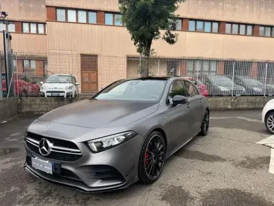 Begagnad Mercedes A35 AMG AMG 306 HK (225 kW) 2022 Grå Sedan