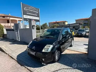 Usata Citroën C2 Elegance 68 CV (50 kW) 2006 Nero Utilitaria