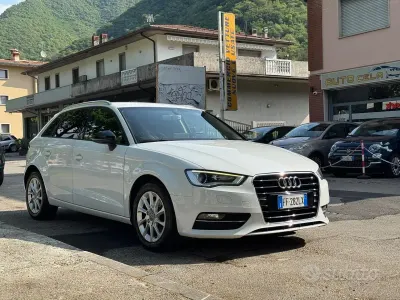 Usata Audi A3 Sport 110 CV (80 kW) 2016 Bianco Berlina