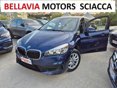 Usata BMW 216 Sport Line 115 CV (84 kW) 2018 Blu Monovolume