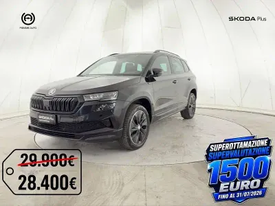 Usata Skoda Karoq SportLine 150 CV (110 kW) 2024 Nero SUV