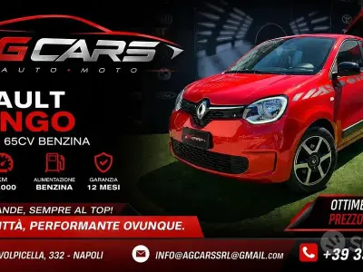 Usata Renault Twingo Intens 65 CV (47 kW) 2020 Rosso Utilitaria
