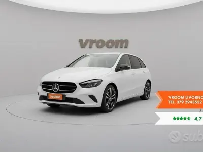 Brugt Mercedes B180 Premium 116 HK (85 kW) 2019 Hvid MPV