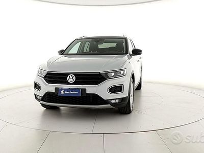 Usata VW T-Roc Advance 116 CV (85 kW) 2019 Bianco SUV