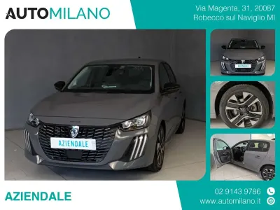Usata Peugeot 208 Allure 101 CV (74 kW) 2025 Grigio Utilitaria