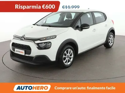 Usata Citroën C3 Feel 83 CV (61 kW) 2021 Bianco Utilitaria