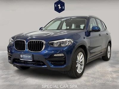 Usata BMW X3 Advantage 190 CV (139 kW) 2019 Blu SUV