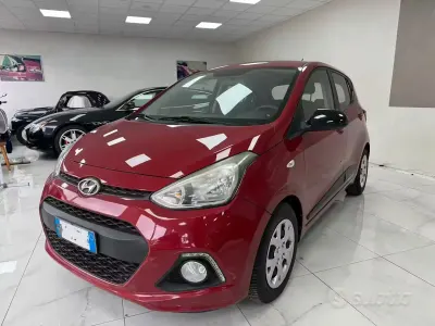 Brugt Hyundai i10 Edition 66 HK (48 kW) 2015 Rød Hatchback