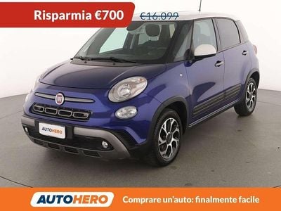 Usata Fiat 500L Cross 95 CV (69 kW) 2022 Blu Monovolume