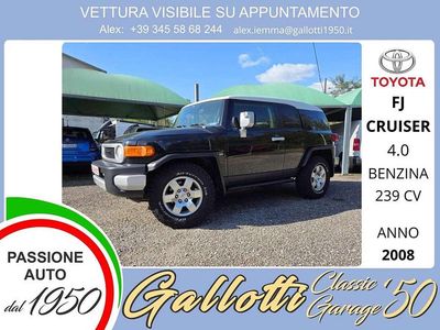 Usata Toyota FJ Cruiser 239 CV (175 kW) 2008 Nero/bianco SUV