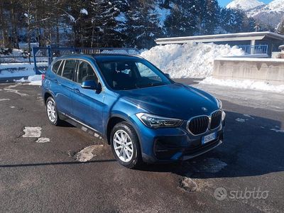 Usata BMW X1 Advantage 190 CV (139 kW) 2020 Blu SUV