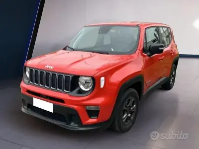 Usata Jeep Renegade Longitude 130 CV (95 kW) 2022 Rosso SUV