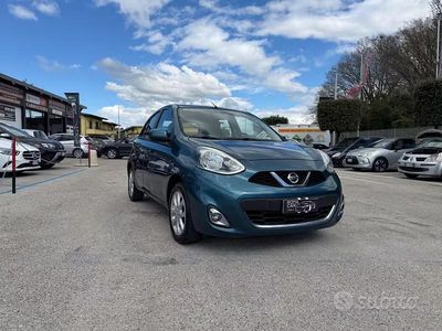 Usata Nissan Micra N-TEC 80 CV (58 kW) 2015 Blu Utilitaria