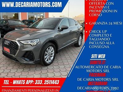 Usata Audi Q3 Advanced Plus 150 CV (110 kW) 2020 Grigio SUV