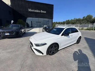 Usata Mercedes A180 AMG line 116 CV (85 kW) 2025 Bianco Berlina
