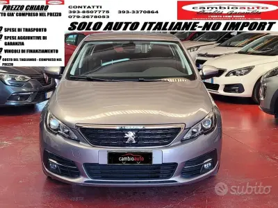 Usata Peugeot 308 Business-Line 131 CV (96 kW) 2019 Grigio Berlina