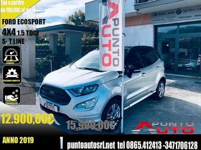 Usata Ford Ecosport Titanium S 125 CV (91 kW) 2019 Grigio SUV