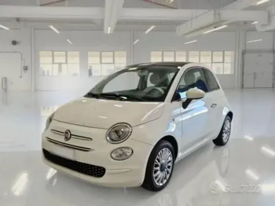 Usata Fiat 500 Lounge 69 CV (50 kW) 2018 Bianco Utilitaria