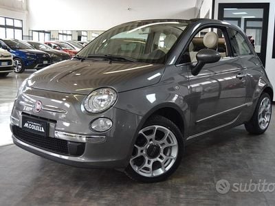 Usata Fiat 500C Lounge 69 CV (50 kW) 2015 Grigio Cabrio