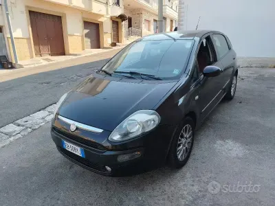 Usata Fiat Punto Evo 75 CV (55 kW) 2010 Nero Utilitaria