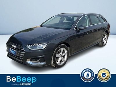 Usata Audi A4 Advanced Plus 136 CV (100 kW) 2019 Grigio metallizzato Station wagon