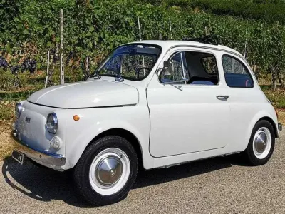 Usata Fiat 500 18 CV (13 kW) 1974 Bianco Utilitaria