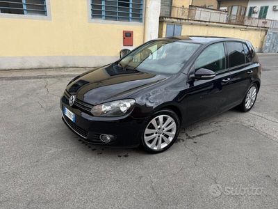 Usata VW Golf VI 105 CV (77 kW) 2010 Nero Utilitaria