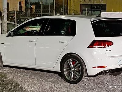 Usata VW Golf VII R-line 2019 Bianco Berlina