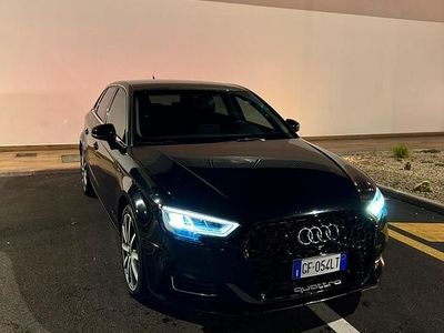 Usata Audi A3 Sport 2018 Nero Berlina