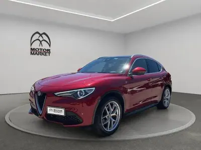 Usata Alfa Romeo Stelvio Ti 280 CV (205 kW) 2021 Rosso SUV